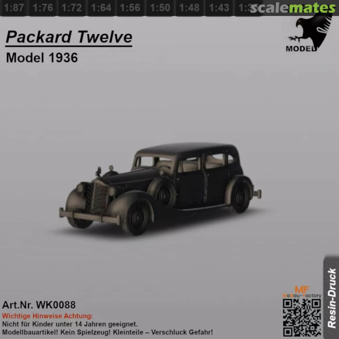 Boxart Packard Twelve  WK0088 MoBau-Factory