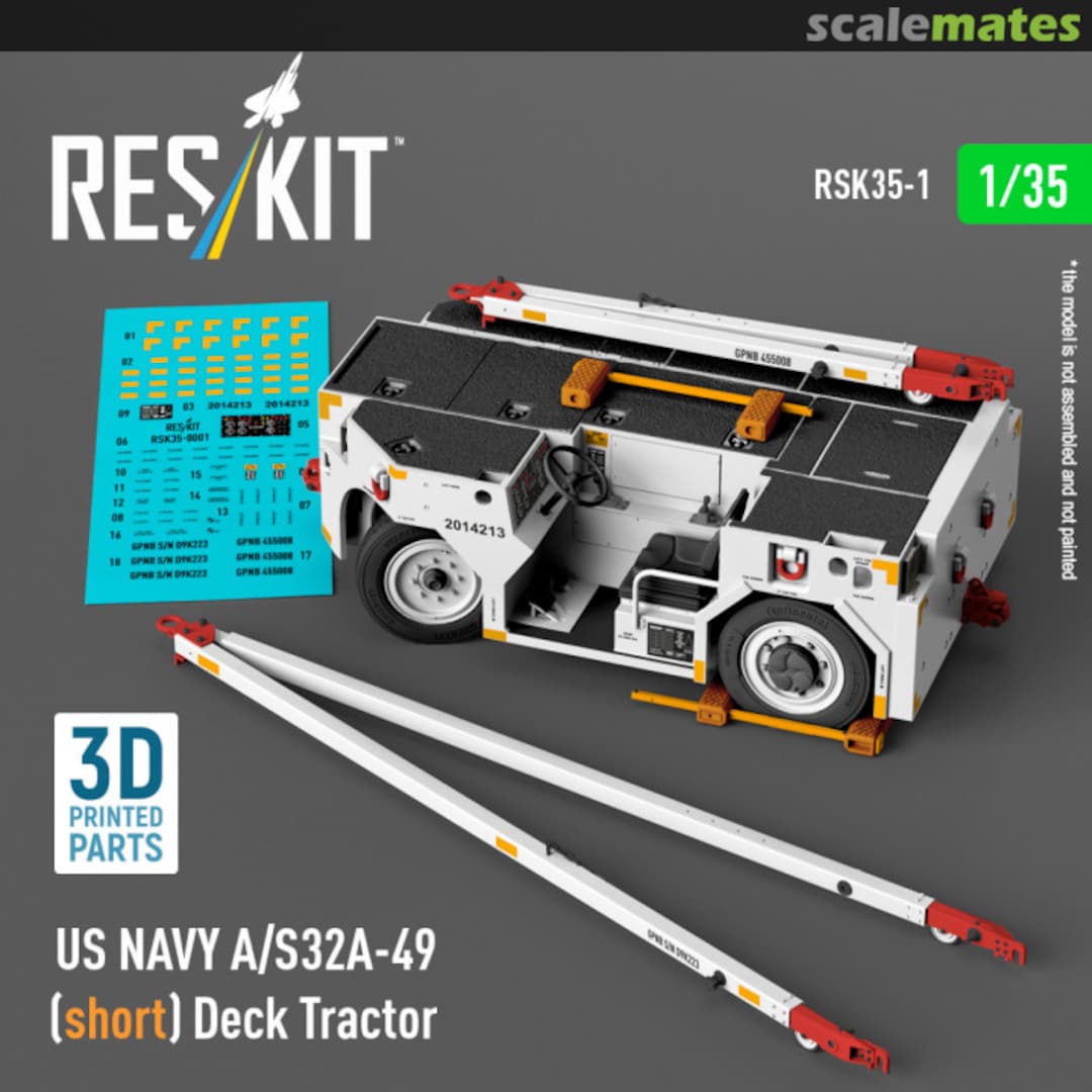 Boxart US NAVY A/S32A-49 (short) Deck Tractor RSK35-1 ResKit