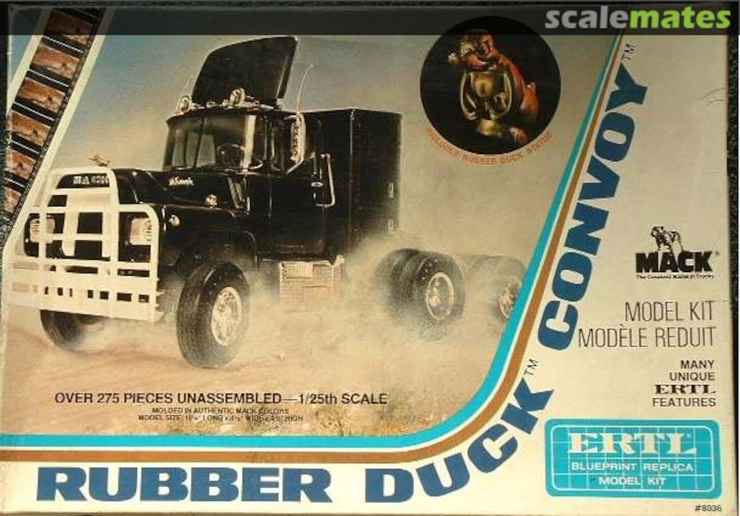 Boxart Rubber Duck Convoy 8036 ERTL