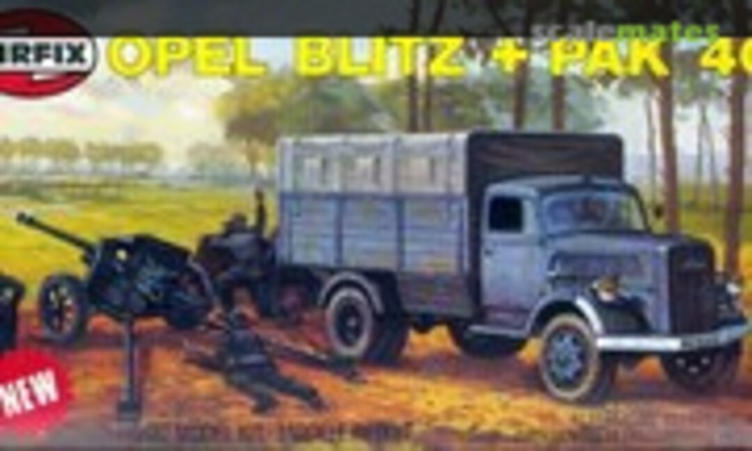 1:76 Opel Blitz + Pak 40 (Airfix 02315-5)