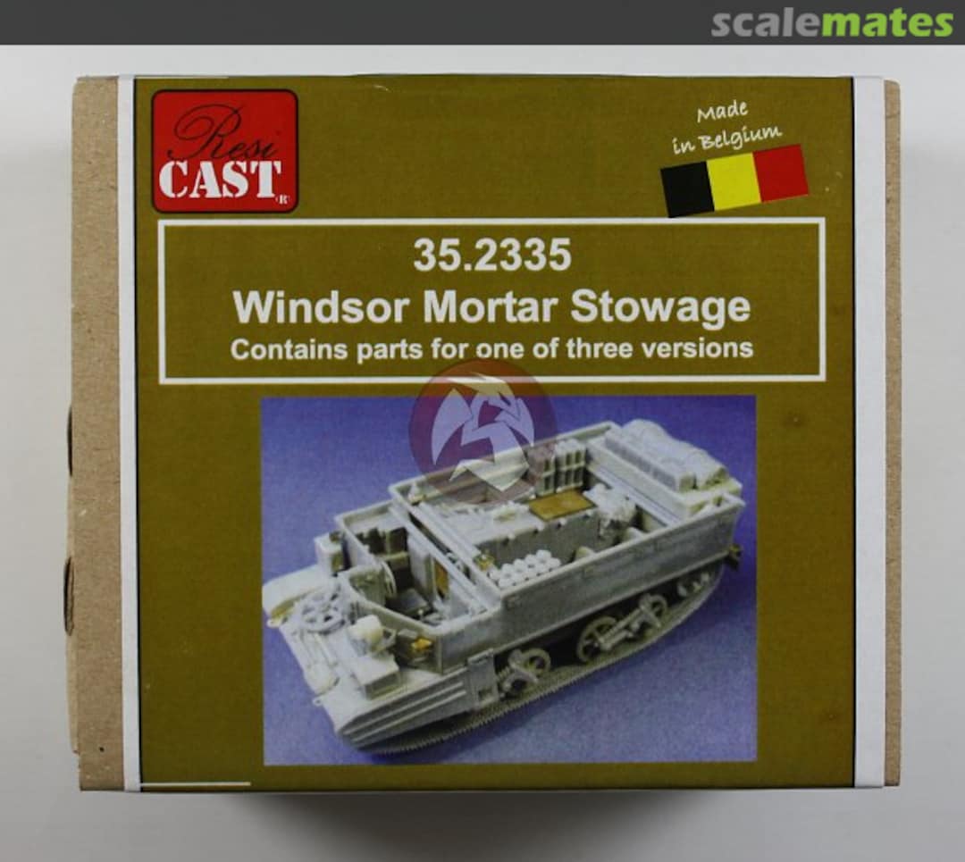 Boxart Windsor Mortar Stowage 35.2335. Resicast