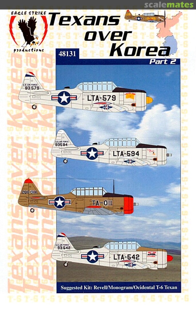 Boxart Texans Over Korea 48131 Eagle Strike Productions