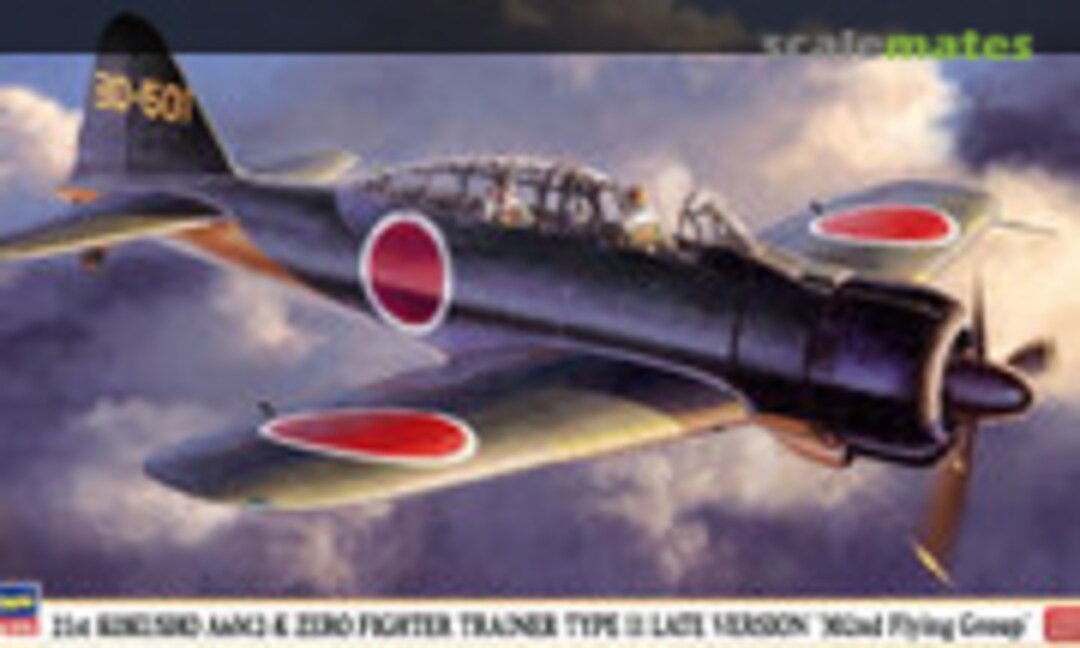 1:48 21st Kokusho A6M2-K Zero Fighter Trainer Type 11 Late Version `302nd Flying Group´ (Hasegawa 07372)