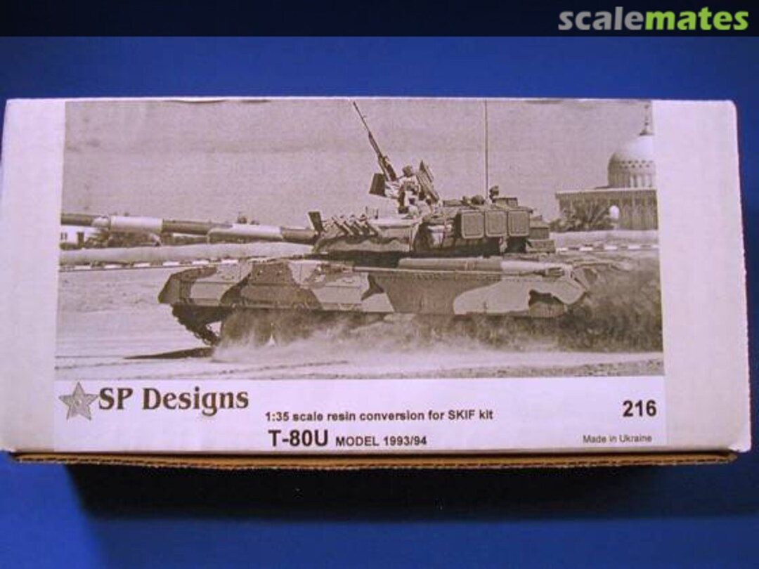 Boxart T-80U 216 SP Designs