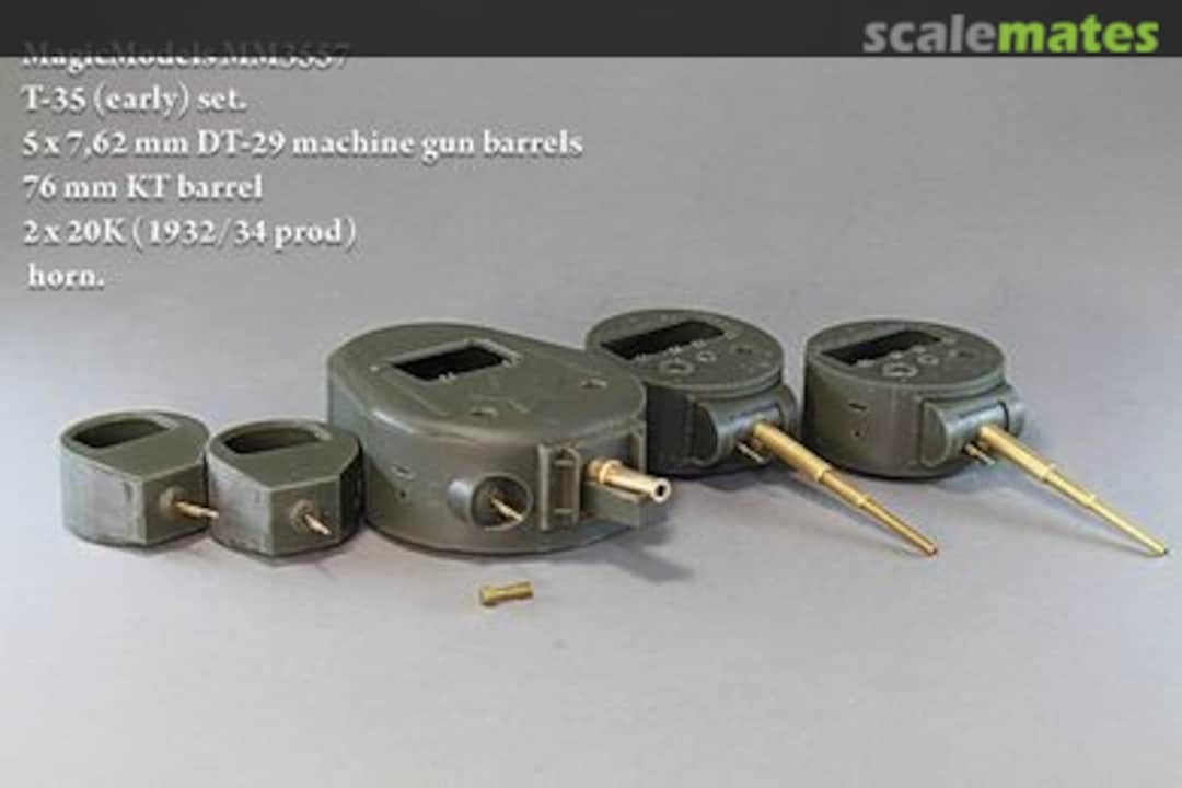 Boxart Barrel set for T-35 (early) MM3557 Magic Models