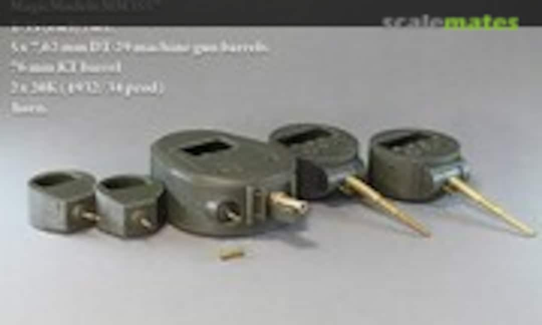 1:35 Barrel set for T-35 (early) (Magic Models MM3557)