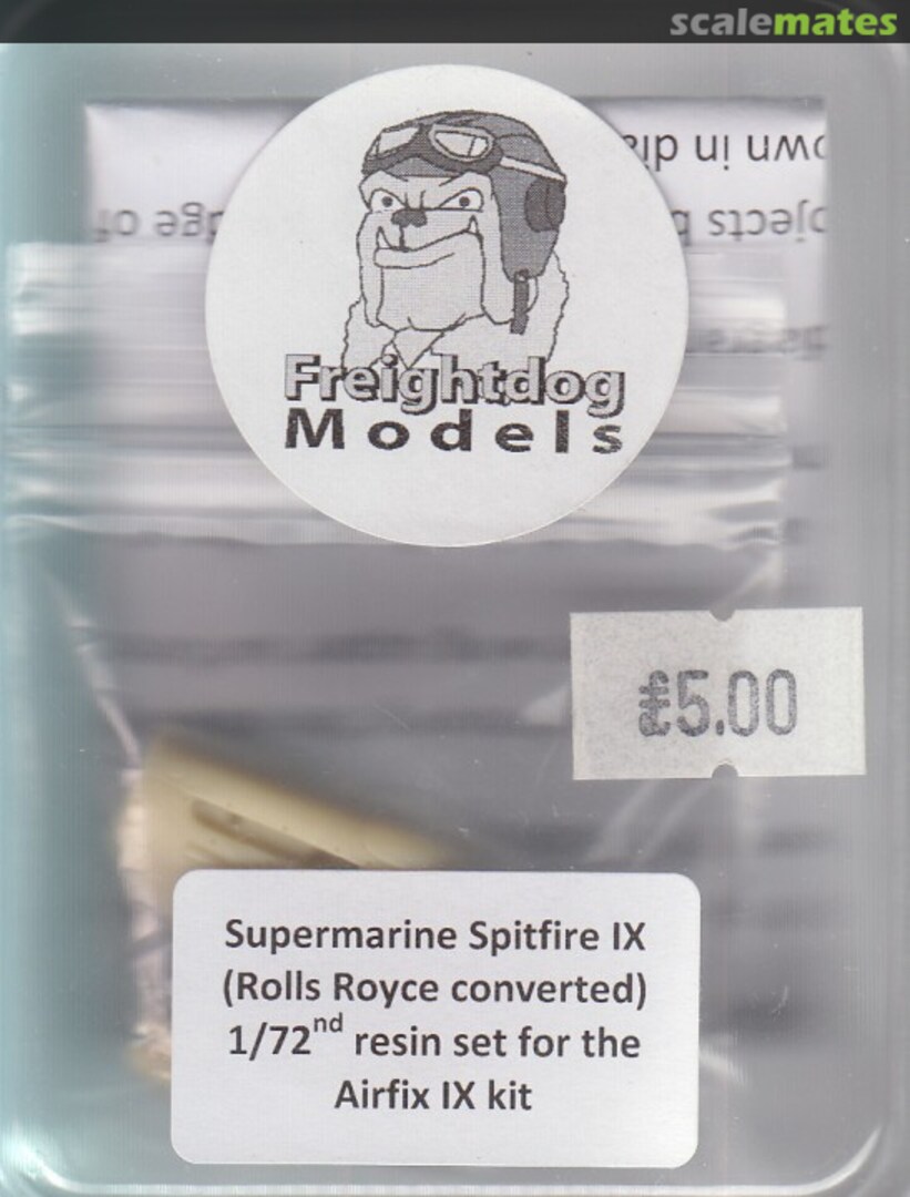 Boxart Supermarine Spitfire Mk.IX (early RR converted)  Freightdog Models