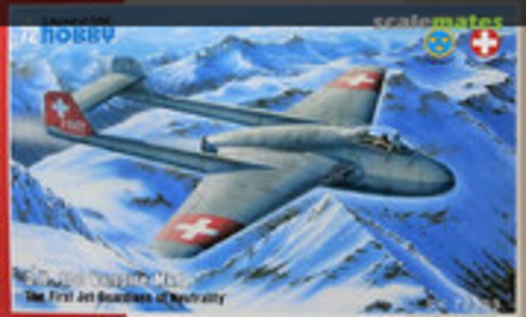 1:72 D.H. 100 Vampire Mk.I 'The First Jet Guardians of Neutrality' (Special Hobby SH72339)