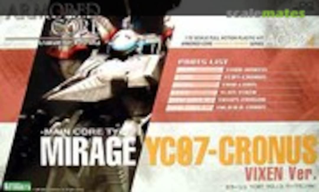 1:72 Main Core Type Mirage YC07-Cronus Vixen Ver. (Kotobukiya VI06)