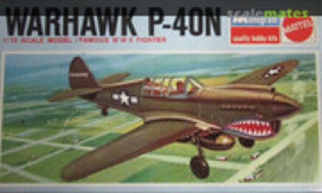 1:72 Warhawk P-40N (Monogram/Mattel 6792-B)