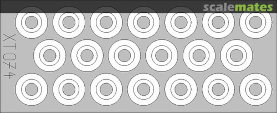 Boxart Mörser Karl wheel mask XT074 Eduard