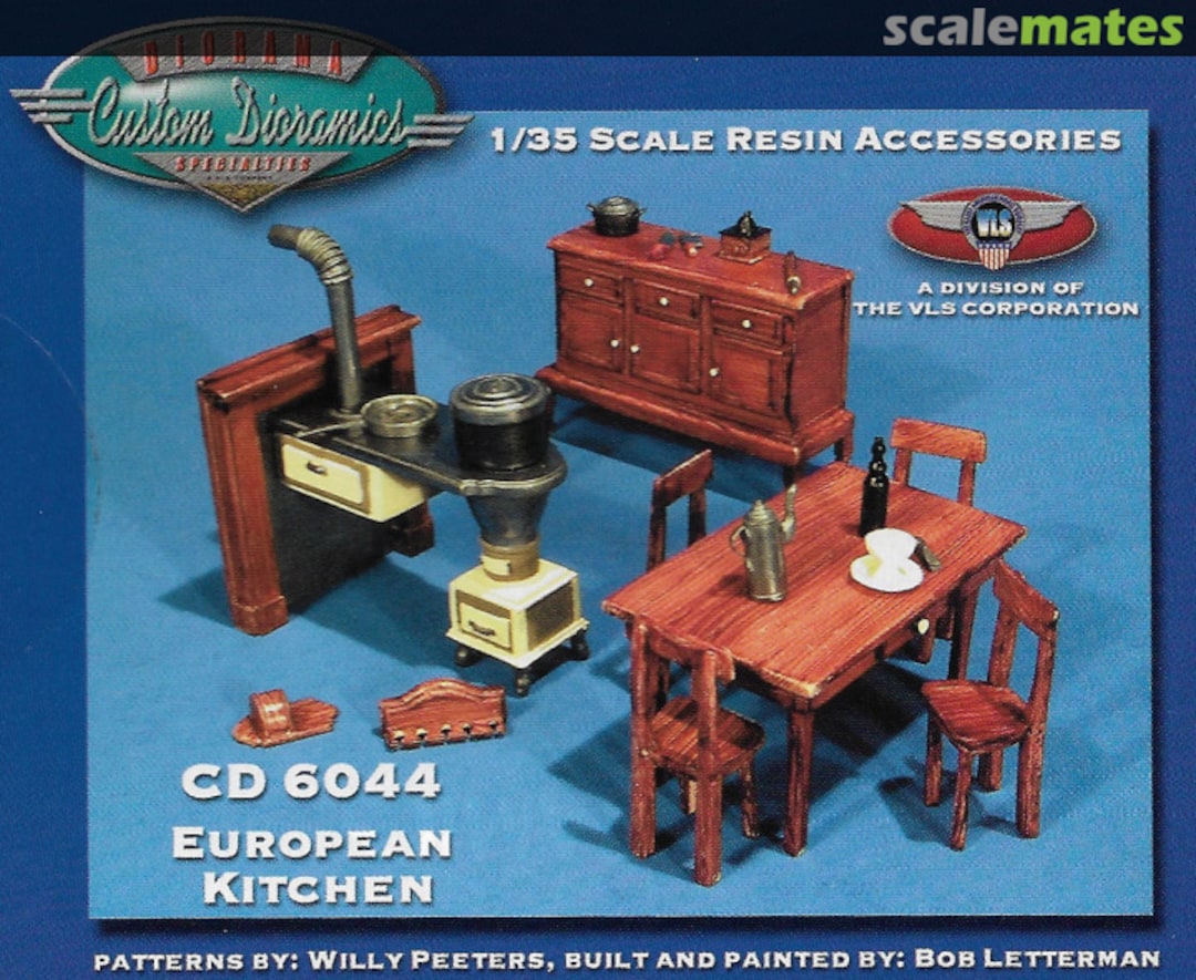 Boxart European Kitchen CD6044 Custom Dioramics