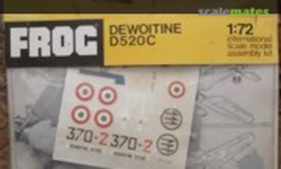 1:72 Dewoitine D520C (FROG F222F)