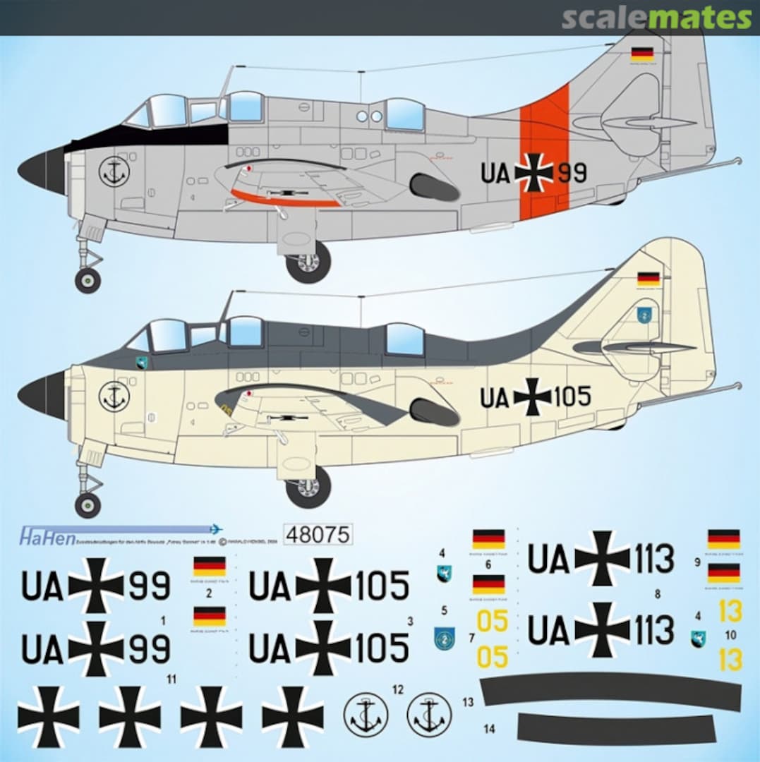 Boxart Fairey Gannet AS.1/AS.4 48075 HaHen