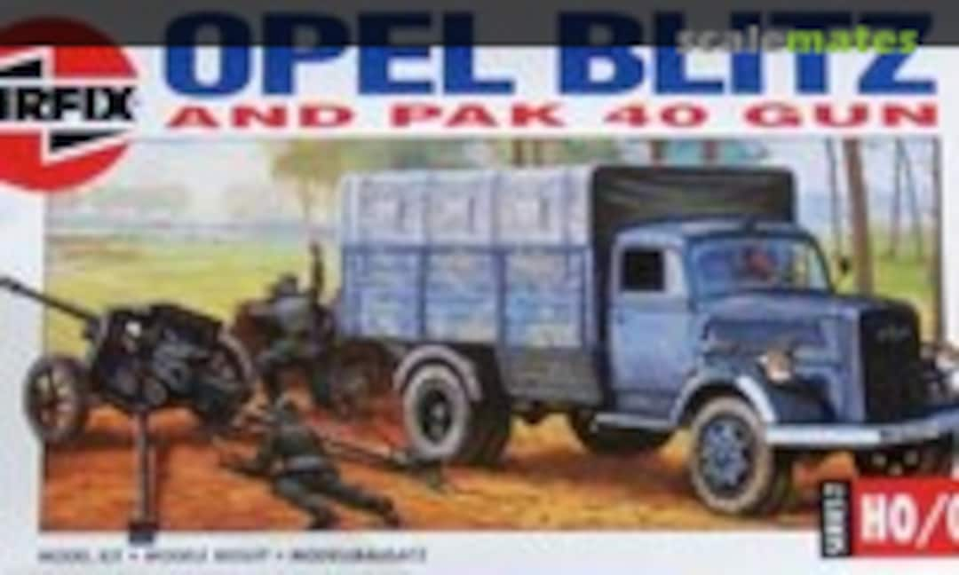 1:76 Opel Blitz and Pak 40 Gun (Airfix 02315)