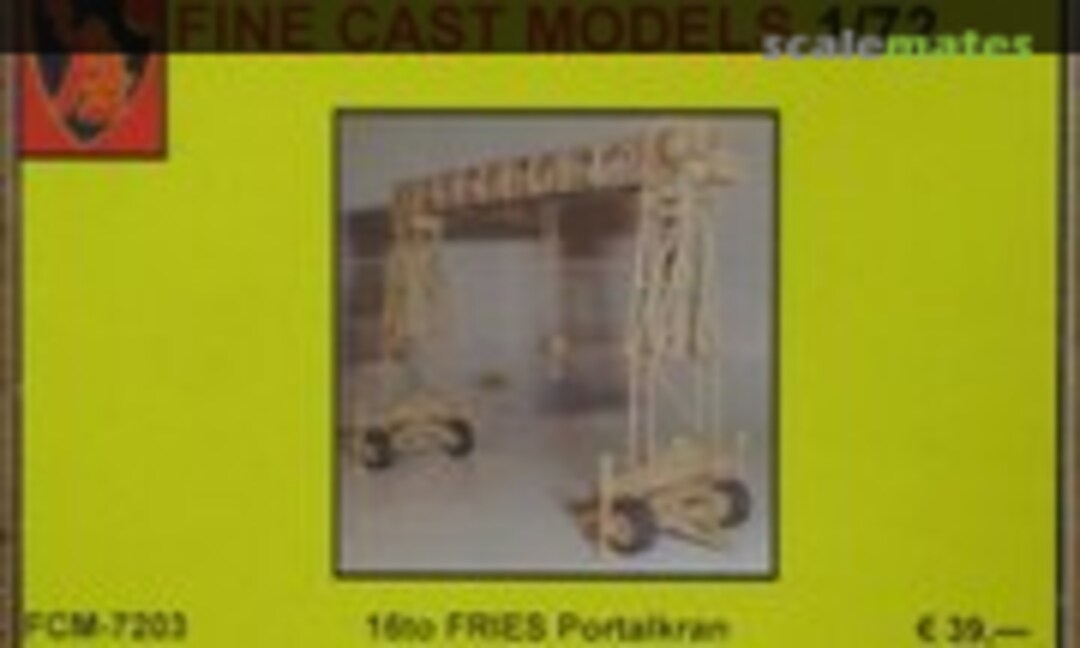 1:72 16to Fries Portalkran (Fine Cast Models FCM - 7203)