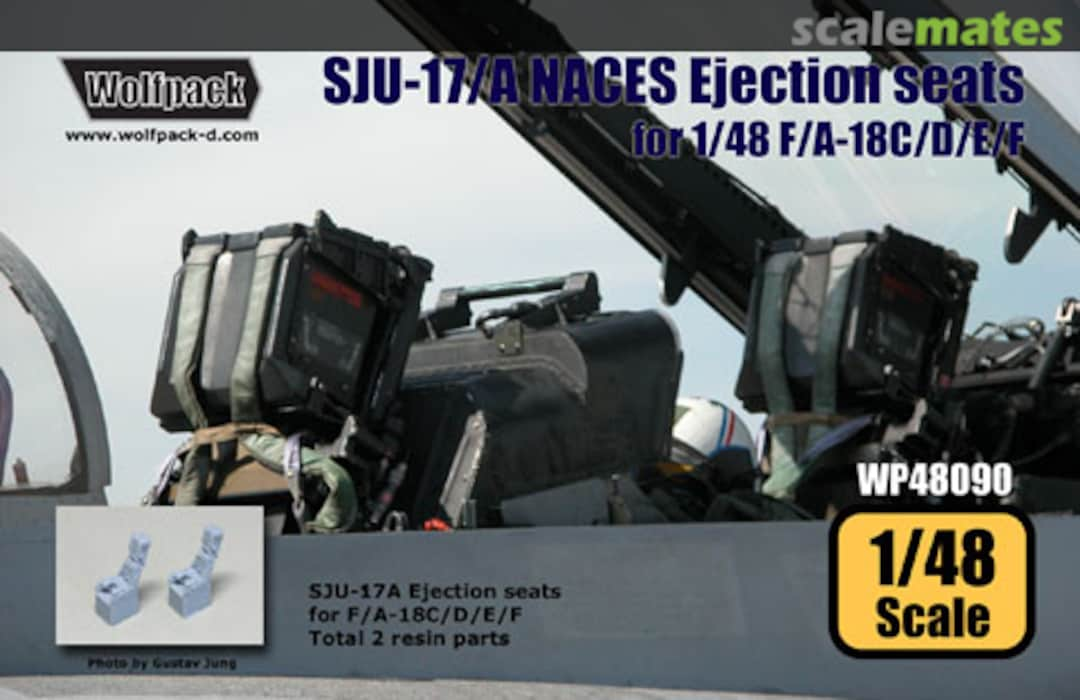 Boxart SJU-17/A NACES Ejection seats (2 pcs) WP48090 Wolfpack