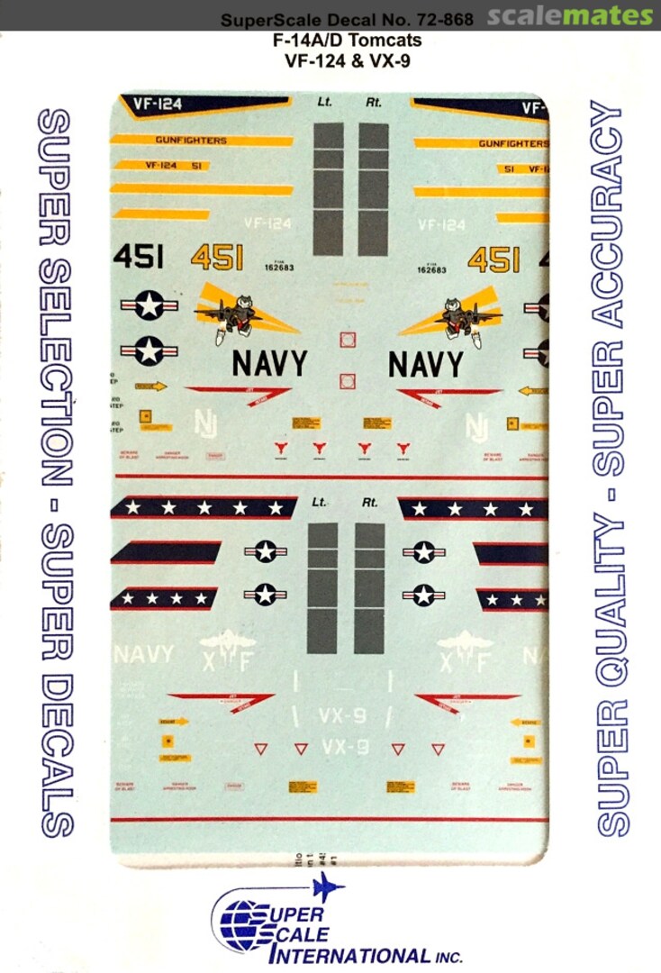 Boxart F-14A/D Tomcats 72-868 SuperScale International