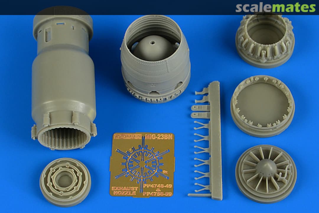 Boxart MiG-23BN late exhaust nozzle - closed 4749 Aires