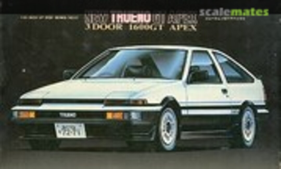 1:24 AE86 New Trueno 3door 1600GT Apex (Fujimi 03027)