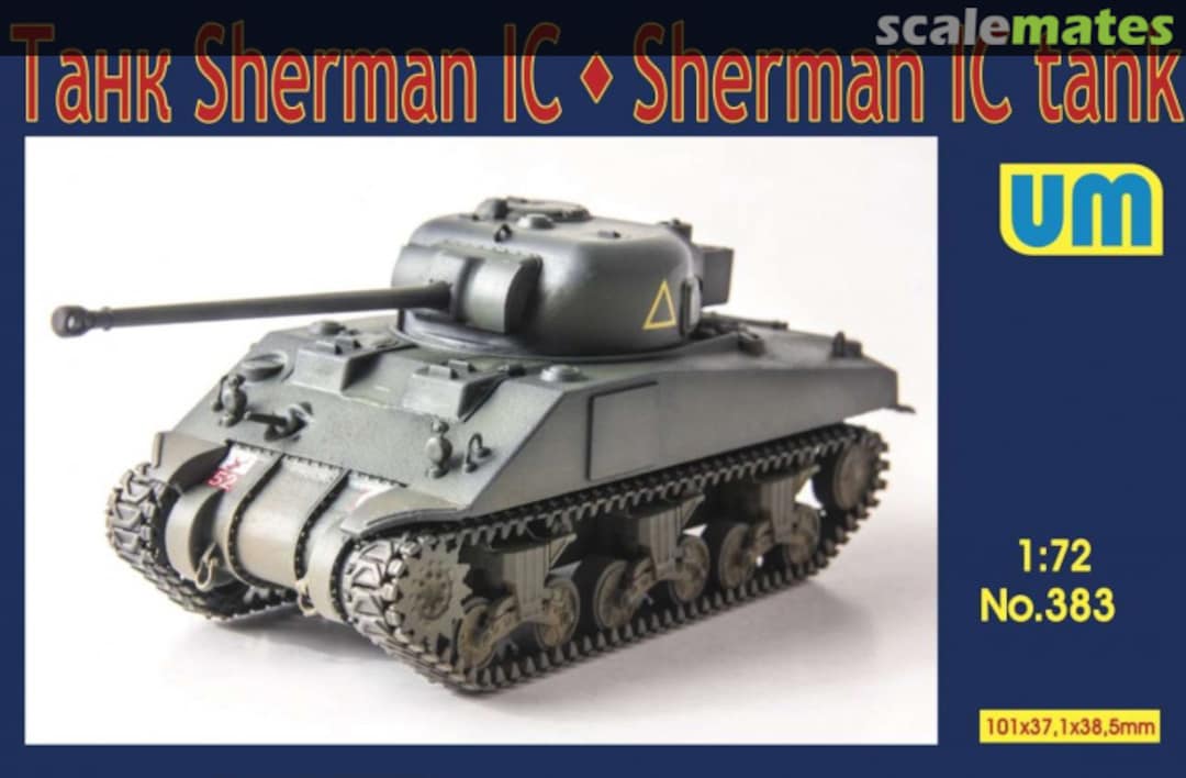 Boxart Medium tank Sherman IC 383 UM 