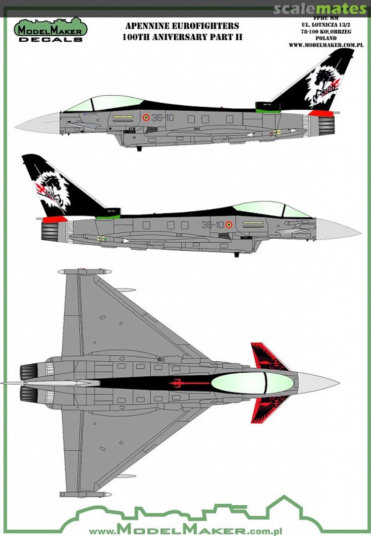 Boxart Apennine Eurofighters Part II D72142 ModelMaker