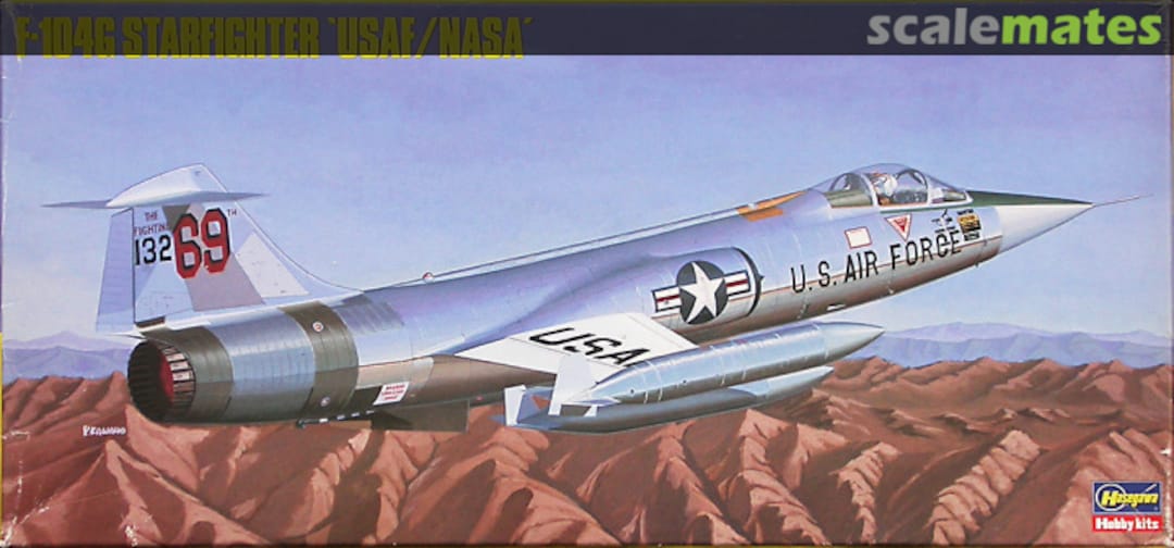 Boxart F-104G Starfighter `USAF/NASA´ SP24 Hasegawa