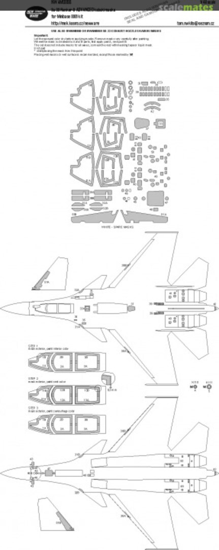 Boxart Su-33 Flanker-D ADVANCED kabuki masks NWAM0866 New Ware