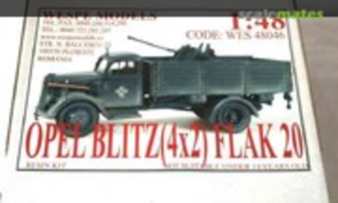 Opel Blitz (4x2) Flak 20 (Wespe Models WES 48046)