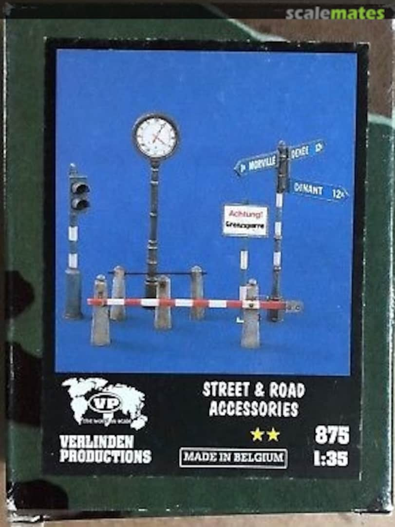 Boxart Street & Road Accesories 875 Verlinden Productions