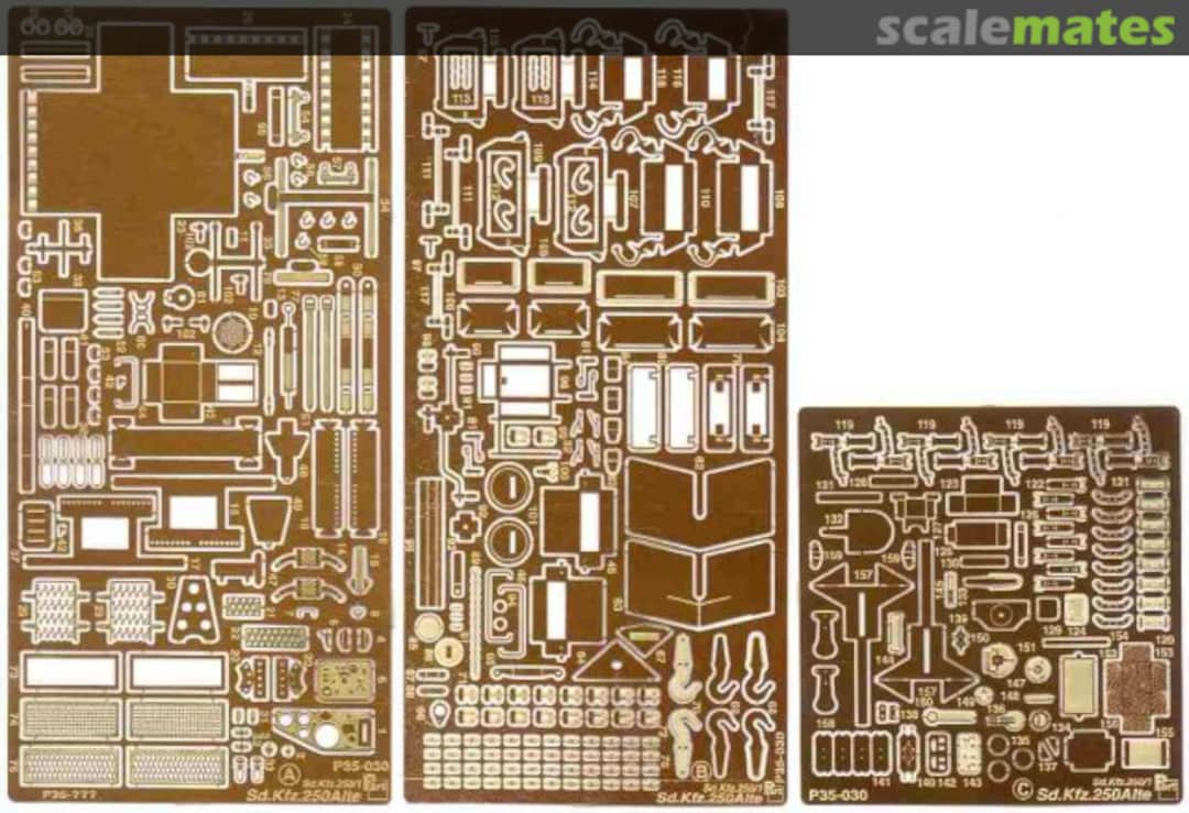Boxart Sd.Kfz. 250 ALTE P35-030 Part