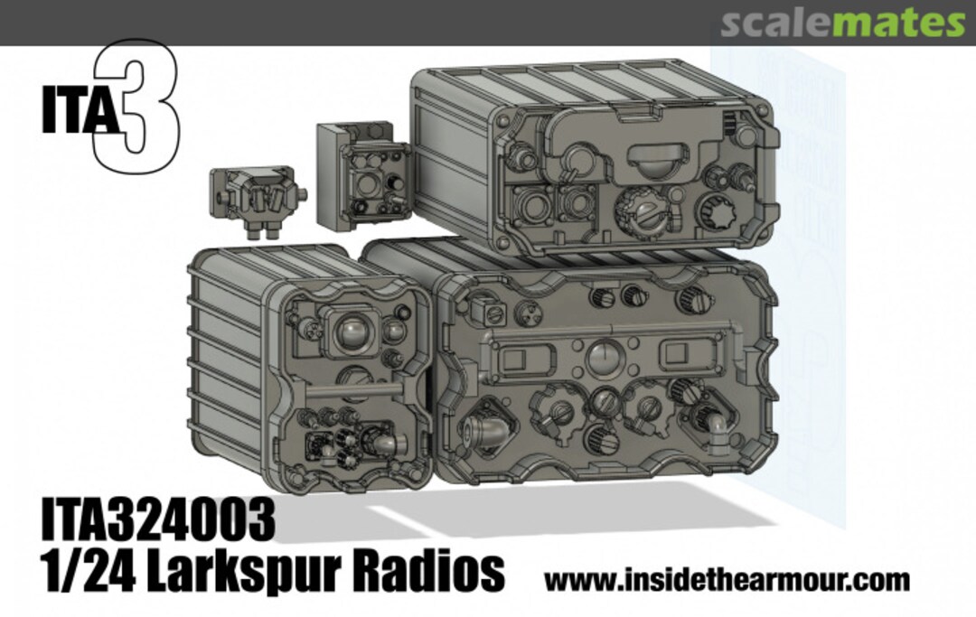 Boxart Larkspur Radio ITA324003 Inside the Armour ITA3