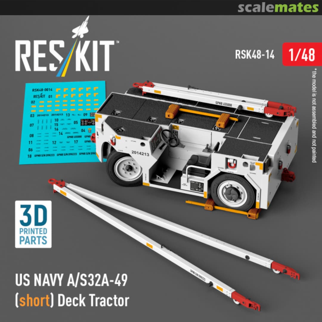 Boxart US NAVY A/S32A-49 (short) Deck Tractor RSK48-14 ResKit