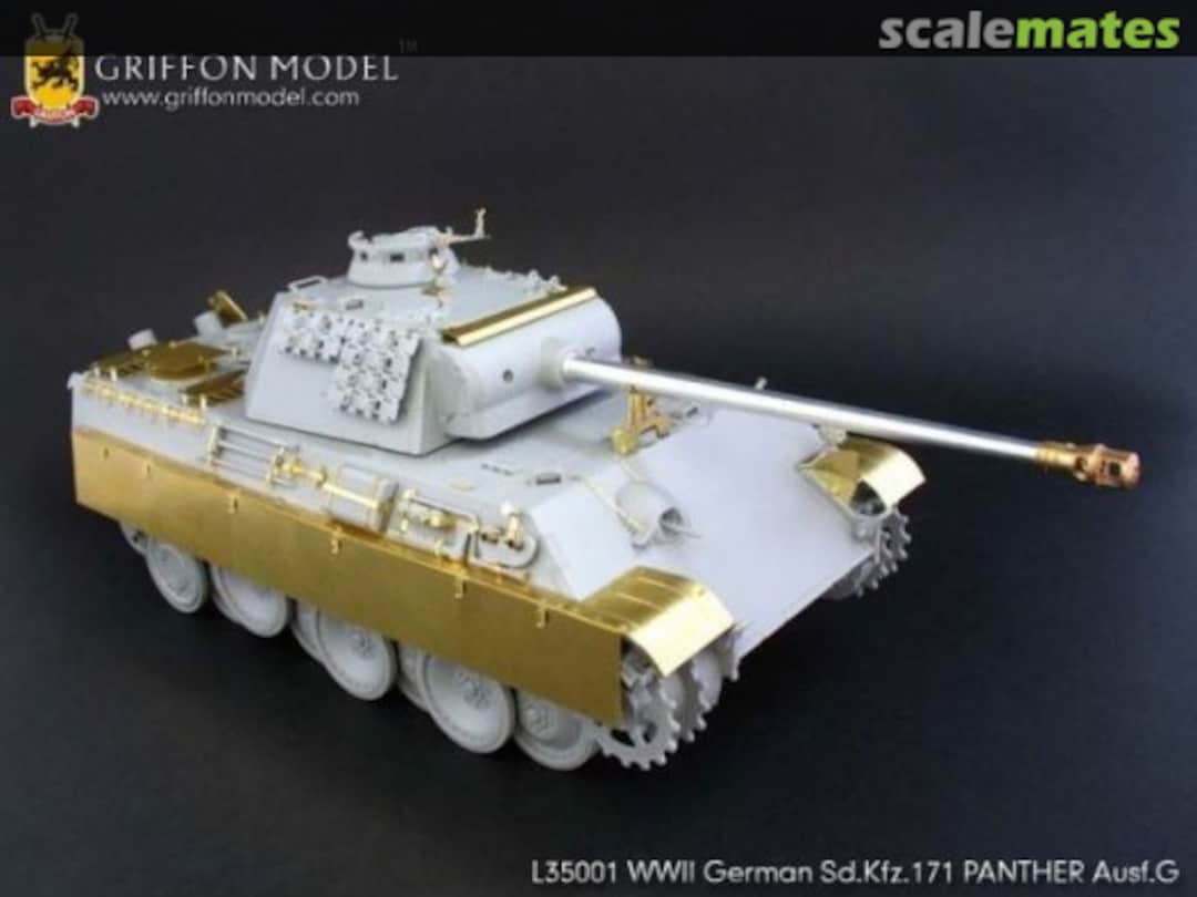 Boxart Sd.Kfz.171 Panther G Late Production ~Dragon 6268~ Bonus Pack / L35001BP Griffon Model