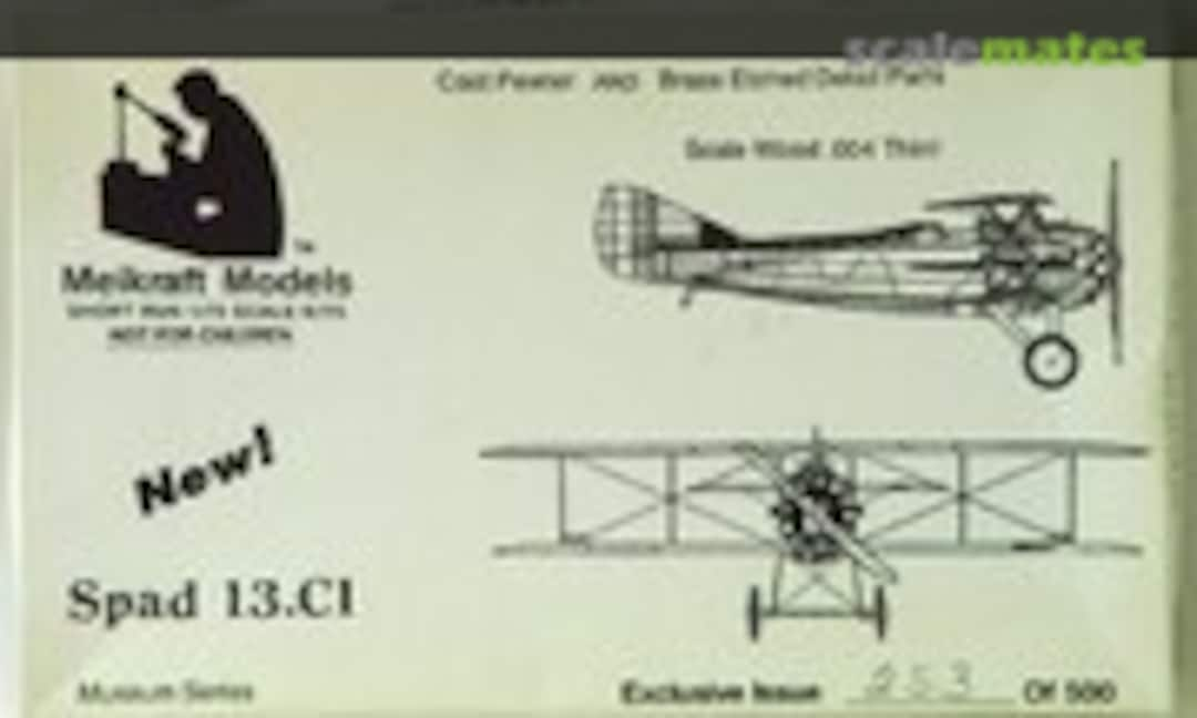 1:72 Spad 13.C1 (Meikraft Models )