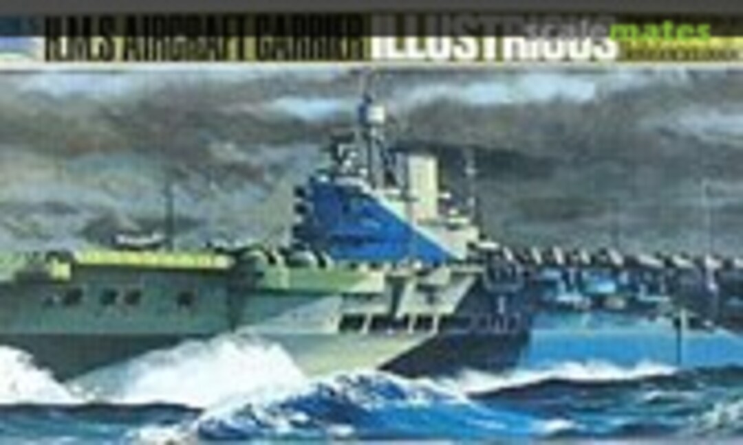 1:700 HMS Aircraft Carrier Illustrious (Aoshima WL.A112)