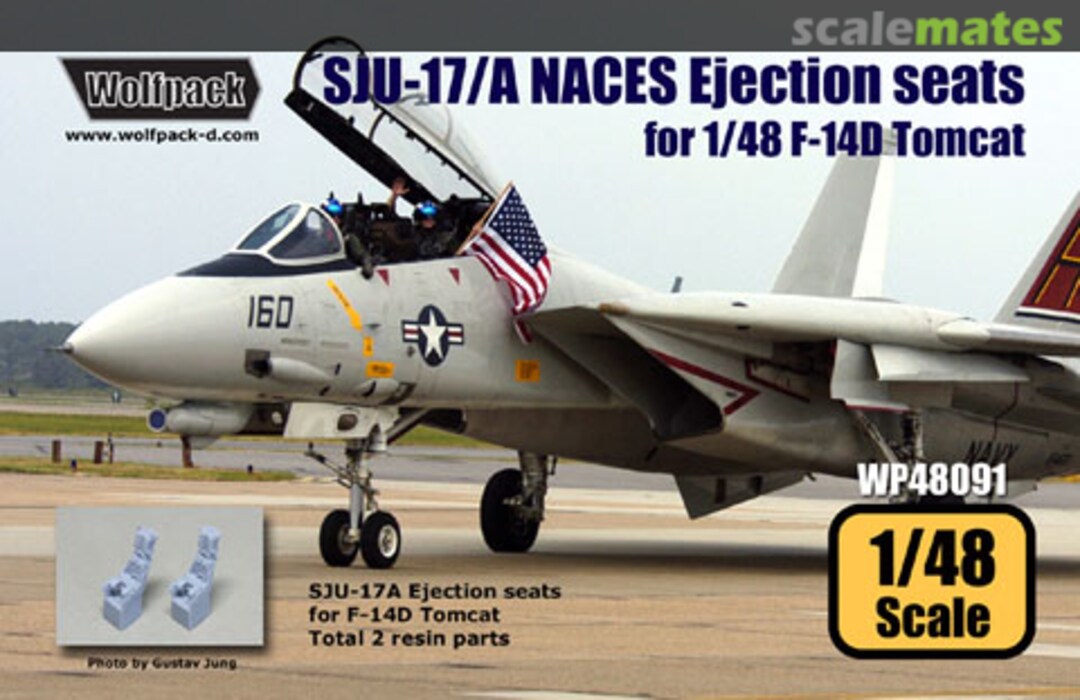 Boxart SJU-17/A NACES Ejection seats (2 pcs) WP48091 Wolfpack