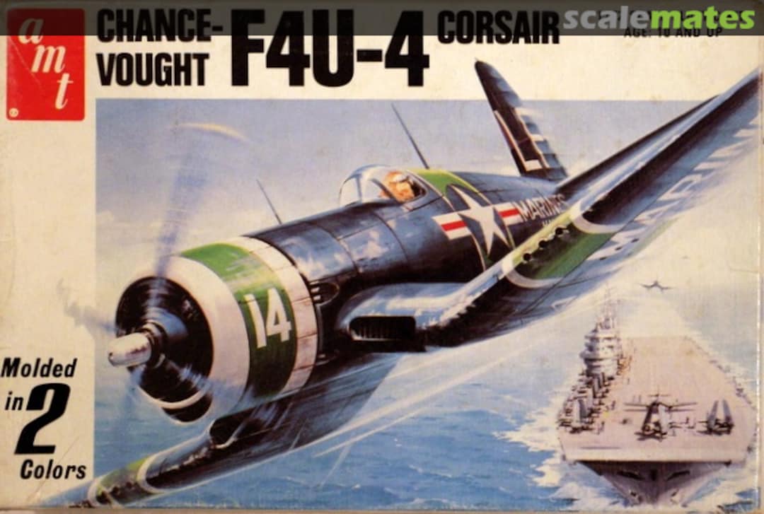 Boxart Chance-Vought F4U-4 Corsair 7103 Matchbox/AMT