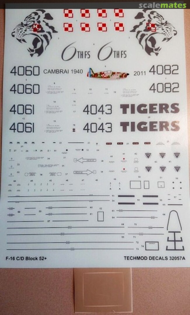 Boxart F-16C/D Block 52 32057A Techmod