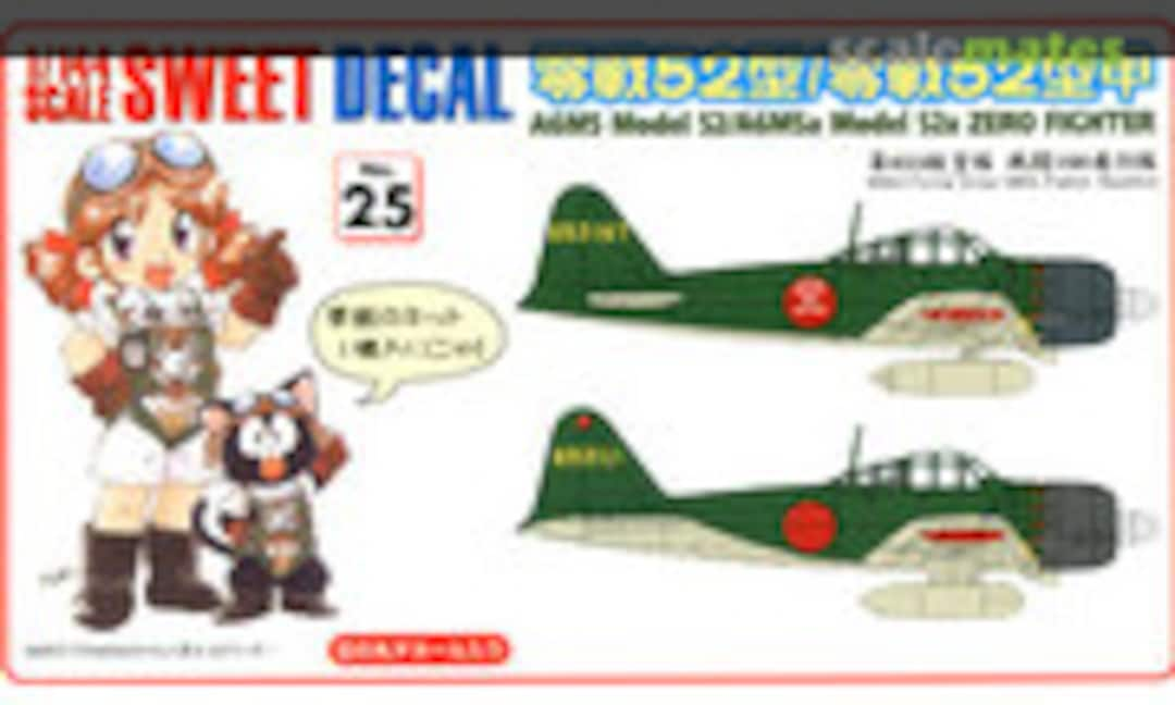 1:144 A6M5/A6M5a Model 52a Zero Fighter (Sweet 14-D025)