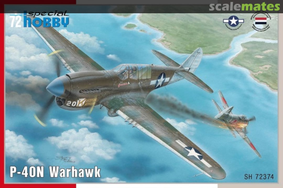 Boxart P-40N Warhawk SH72374 Special Hobby