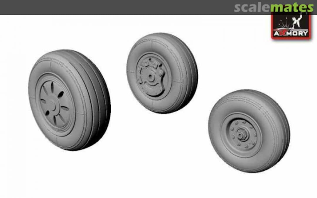 Boxart Canadian F-35 Lightning II Wheel Set AW72308 Armory