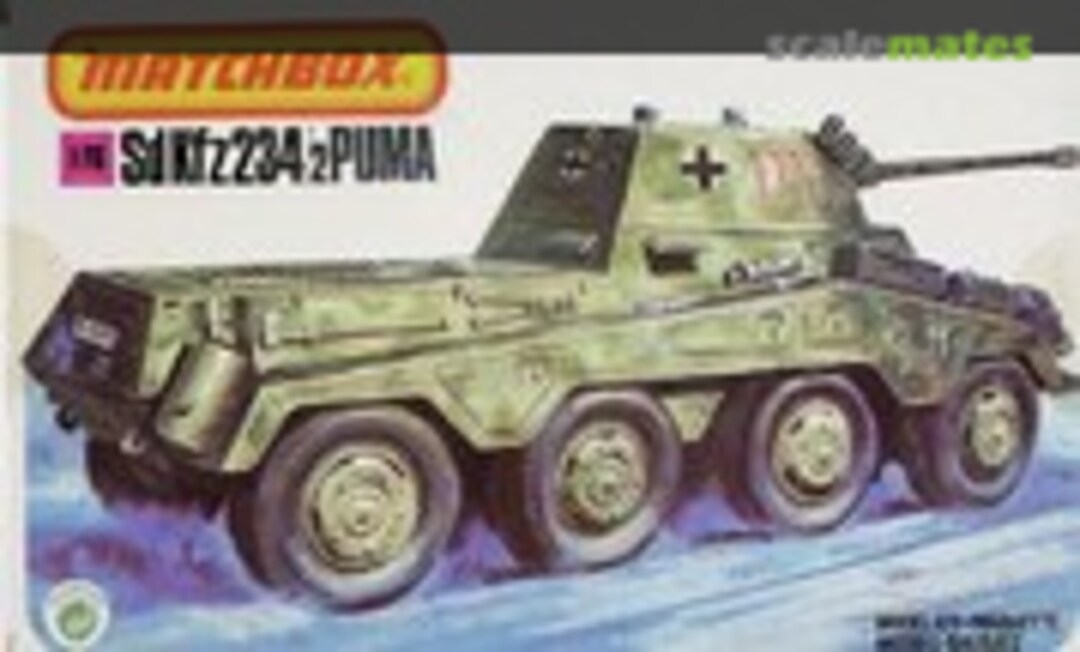 1:76 Sd.Kfz. 234/2 Puma (Matchbox 40076)