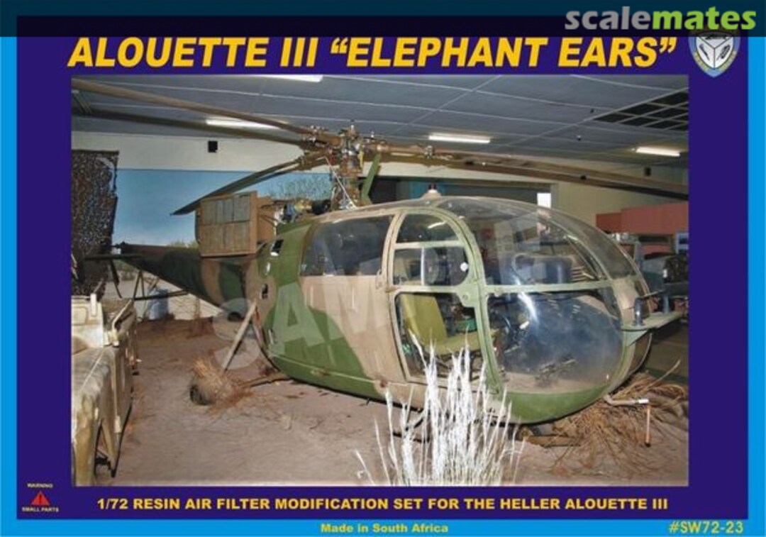 Boxart Alouette III "Elephant Ears" SW72-23 ScaleWorx