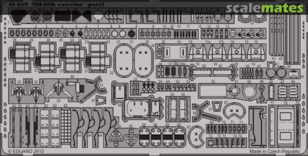 Boxart MH-60K exterior 48659 Eduard