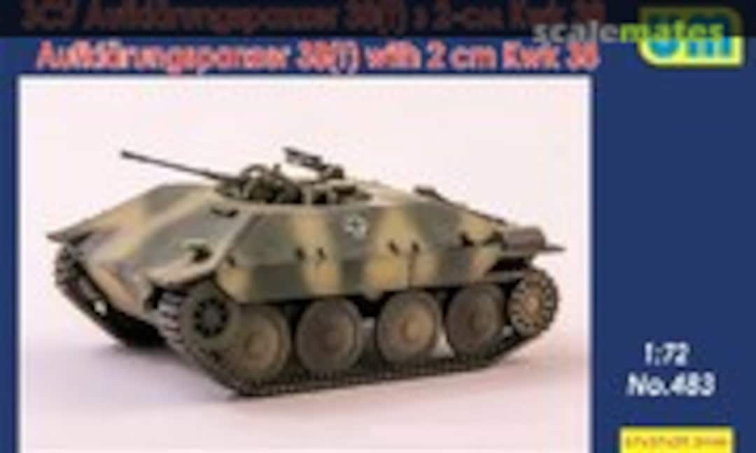 1:72 Aufklärungspanzer 38(t) with 2 cm Kwk 38 (UM  483)