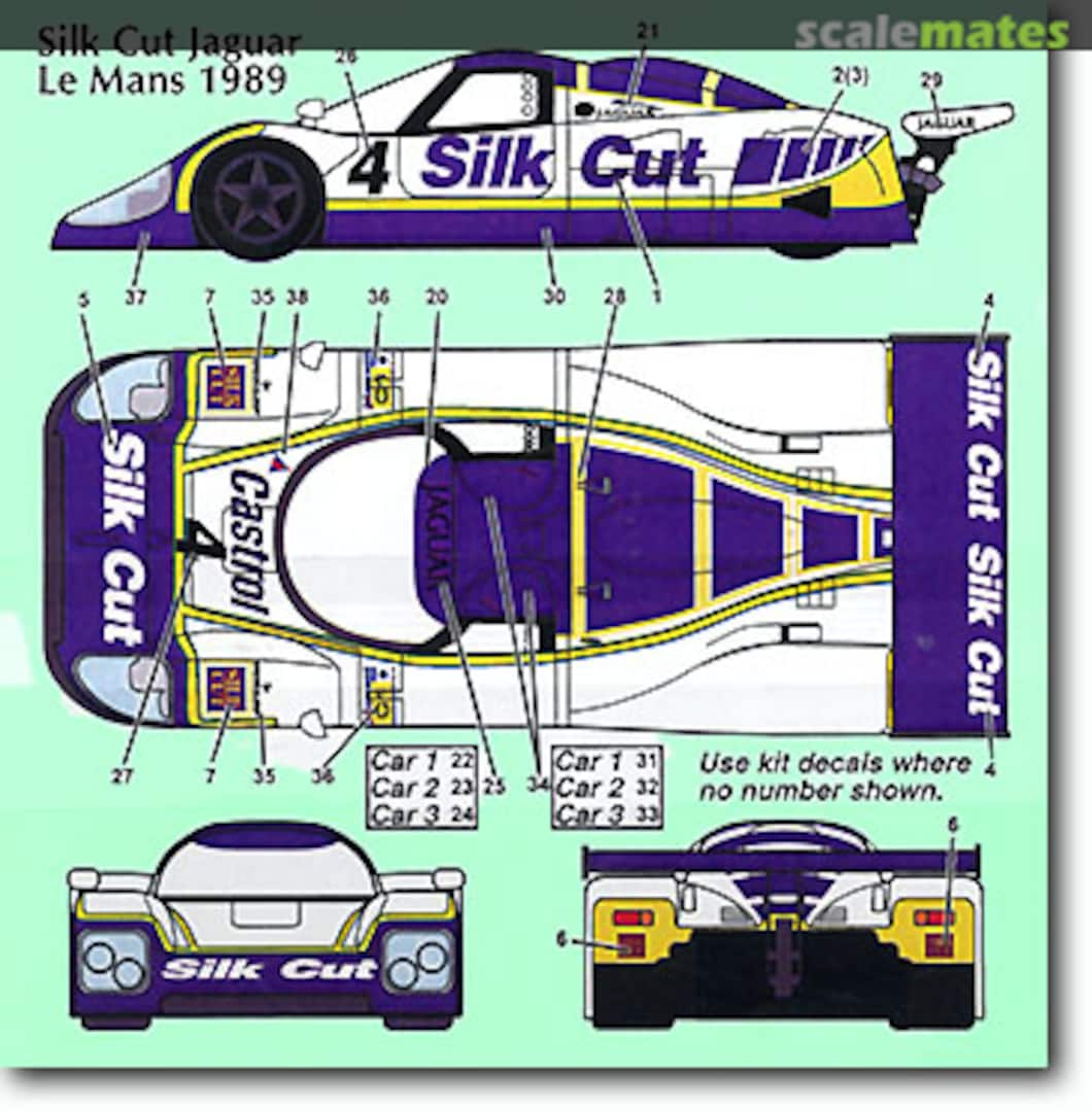 Boxart XJR-9 LM (1988/89) ST27-DC686C Studio27