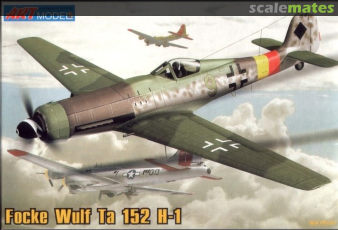 Boxart Focke Wulf Ta 152 H-1 AM 7204 ART model