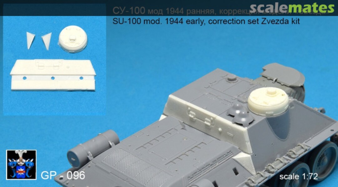 Boxart SU-100 mod.1944 early GP-096 Golikov Project