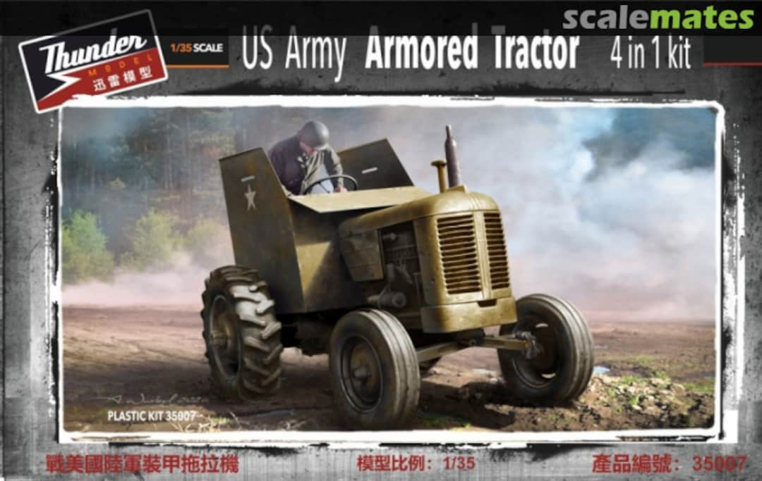 Boxart Armored Tractor 35007 Thunder Model